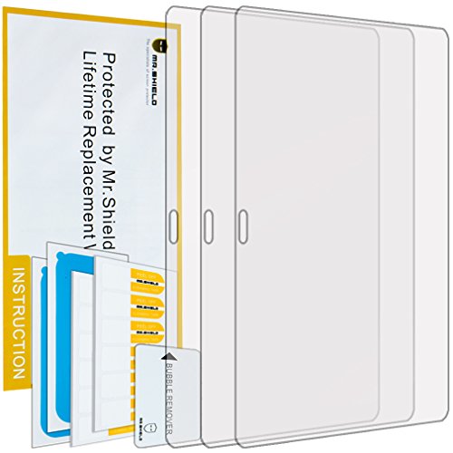 Mr Shield For Samsung Galaxy Tab S 10.5 inch Premium Clear Screen Protector [3-PACK] with Lifetime Replacement Warranty