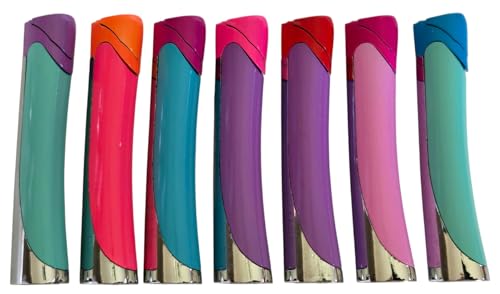 Encendedor Curvo Estilo Slim para Cigarrillos