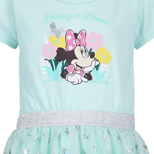 Disney Minnie Mouse Girls Short Sleeve Dress for Toddlers and Big Kids4