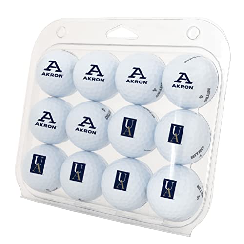 Desert Cactus Akron Zips UA Golf Balls, 12 Pack