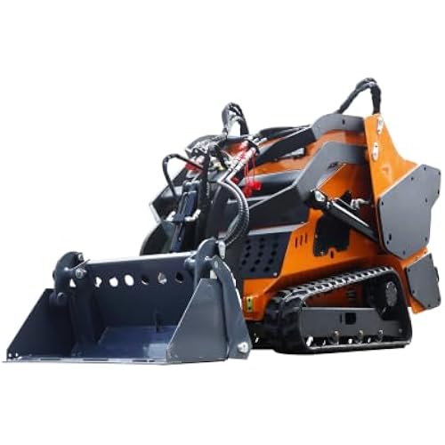 DS-V1300, Mini Skid Steer Loader w/Kubota 24HP Diesel Independent Hydraulic