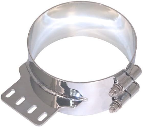 Replacement For KENWORTH W900B YEAR 2000 7 INCH MOUNTING CLAMP WITH 4 BOLT MOUNT FOR NON AEROCAB by Technical Precision
