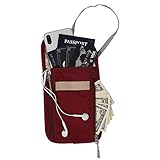 Mehrere Taschen für gute Organisation von Reiseutensilien, 1 Fronttasche mit Reißverschluss, 1 Klettverschlusstasche hinten, 1 Netz-Steckfach innen und 7 Innentaschen, praktisch und geräumig zu verstauen.