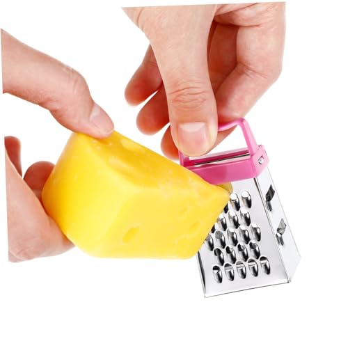 Mini set de ralladores de mano acero inoxidable 3 piezas miniatura 3