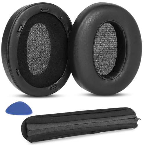 WH-XB910 Headset-YunYiYi Ear Pads Replacement Ear Cushions Compatible with Sony WH-XB910N XB910N Headset Earpads Headband Cover Parts (WH-XB910N)