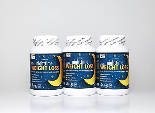 Maximum Slim Advanced Nighttime (Fat Burning) Weight Loss with African Mango, Green Tea, Resveratrol, and Maqui Berry,Will Help You Lose Weight While Sleeping and Maintain Sleep, 60 Count - Image 4