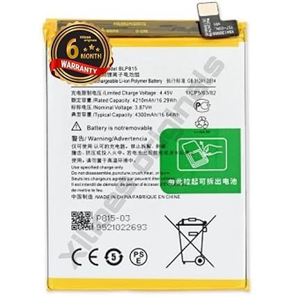 Image of BLP815 Battery for OnePlus Nord N10 5G Battery with 6 Month Warranty***** (R261)