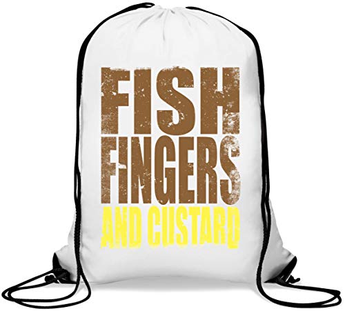 Fish Fingers and Custard Mochila con cordón Informal Gym Sack