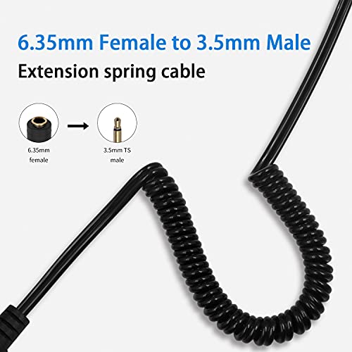 Duttek cable de audio Jack 3.5mm a 1/4, 80 cm miniatura 4