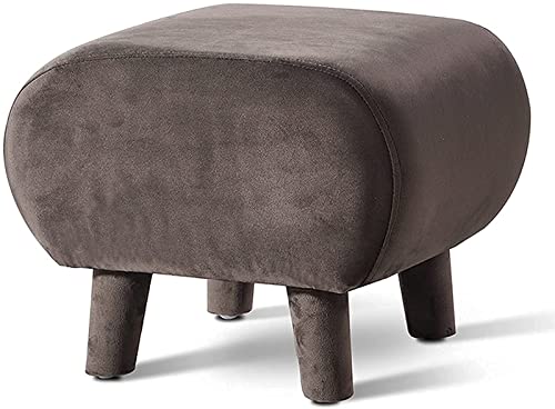 Genérico Reposapiés Taburete para pies Taburete de Terciopelo nórdico Taburete para Mesa de Centro Taburete para pies Taburete bajo cómodo para sofá, Escritorio, Oficina, Sala de Estar Sill