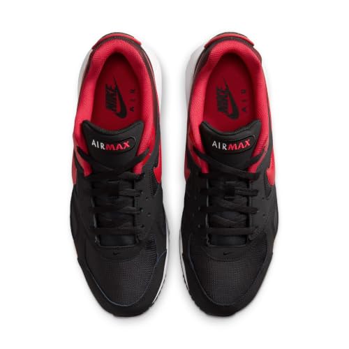Image of Nike Men's Air Max Excee Trainers, Black /White, Black Gym Red White, 12 US