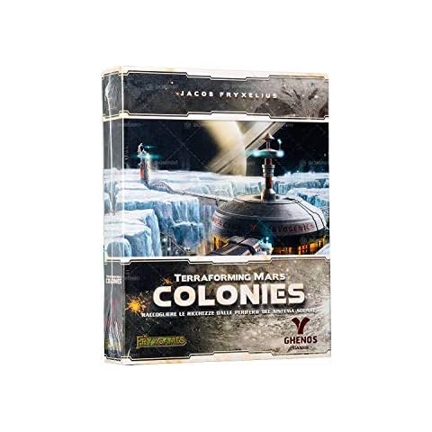 Ghenos Games Colonies [Expansion for Terraforming Mars], Multicoloured, TMCL Cover