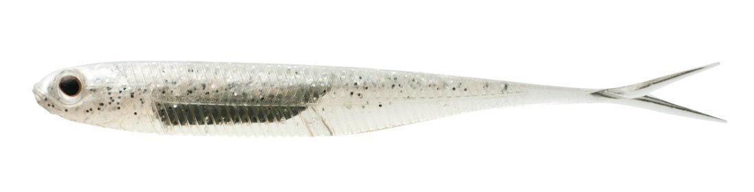Fish Arrow Flash-J Split SW 4" (5 adet/paket) #100 Shirasu/Silver Olta