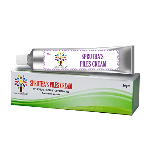 Sprutha Piles Cream | Fast-Acting Hemorrhoid Relief | Soothes Pain, Reduces Swelling & Irritation | Easy Application | Trusted Piles Care Formula | 30gm (B091CTLGQ2) Amazon Price History, Amazon Price Tracker
