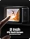 Surfola Action Cam 4K 60FPS, SF630 Unterwasserkamera 40M blankem Metall Wasserdicht Kamera 10M, WiFi, EIS Helmkamera, Dual-Screen-Camcorder mit externes Mikrofon, 2 x1350mAh Batterien und Ladegerät