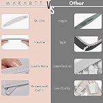 Makartt Nail File: Professional Nail Files, 100/180 Grit Emery Boards for Nails, 10 Pcs Zebra Doubled Sides Coarse Fingernail Filer for Acrylic and Extension Gel Removal Manicure Kit Salon Home Use - Image 4