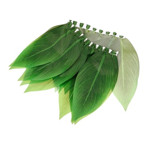 Cabilock Grass Dance Skirt for Hawaiian Costume Accessory for Luau Parties Beach Events and Tropical Celebrations Grass Skirt for Fun Performances Green