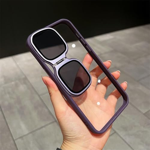 Coque iPhone 15 Pro antichoc pour éviter les rayures de caméra grâce au support alliage