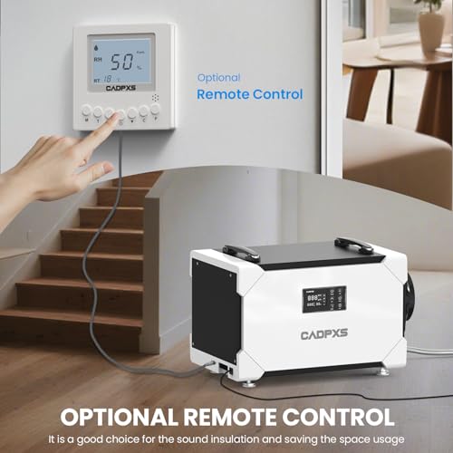 Image of CADPXS Commercial Dehumidifier with Pump for Crawl Space, Auto Defrost