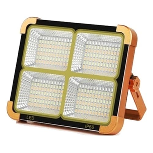 TRDEWR Foco Led Luz De Inundación Solar Recargable Portátil Reflector LED For Exteriores Proyector Reflector Lámpara De Construcción FáCil De Instalar(20000LM)