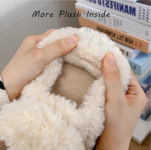 Cute Animal Slippers for Women Men Winter Warm Memory Foam Fuzzy Slippers Comfy Fluffy Slippers Non-slip Plush Slippers Cartoon Sheep Slippers Cotton Home Slippers Indoor Outdoor Shoes4