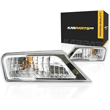 For Jeep Liberty Front Signal/Corner Light 2008 09 10 11 2012 Pair Driver and Passenger Side Set DOT Certified For CH2520145 + CH2521145