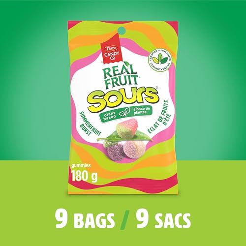 Realfruit Sours Summerfruit Burst Candy, 180 g miniatura 4
