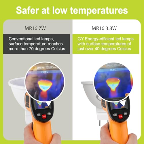 MR16 LED GU5.3 Lampe 12V 3,8W Kaltweiß 663 Lumen