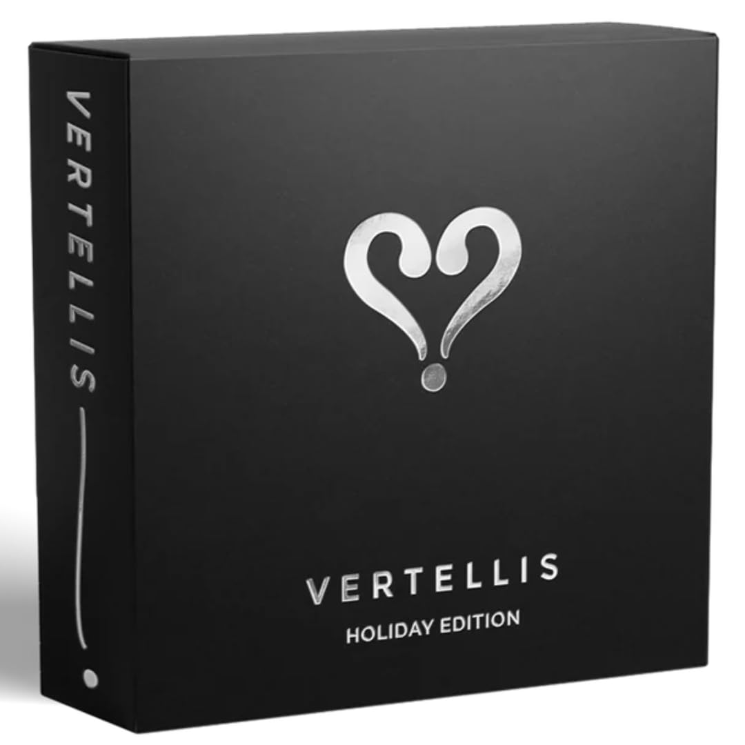 Vertellis Feiertage Edition - 46 Sinnvolle Fragen für Verbindende GespräChe - Bewusste Offline-Zeit, Tiefere Konversation, Ideal für Familie & Kollegen