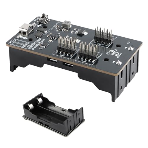 JESSINIE Type-C Monolithic UPS Power Module, Li Battery Charging Discharging UPS Uninterruptible Power Supply 5V 3.3V