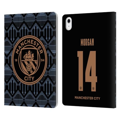 Funda Manchester City iPad Air de cuero con soporte tipo libro para ver partidos