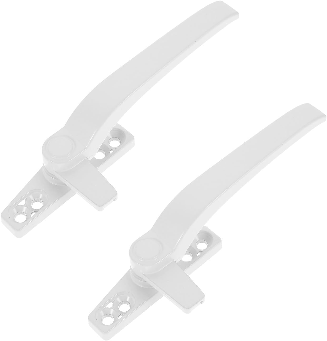VALICLUD 2pcs Aluminium Alloy Window Handle Set for Stable Installation