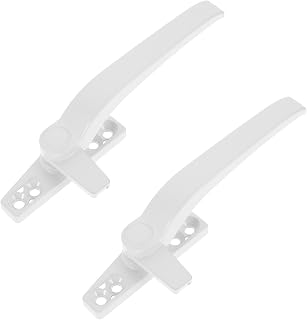 DECHOUS 2pcs Aluminum Alloy Window Pulls with Stable Installation White
