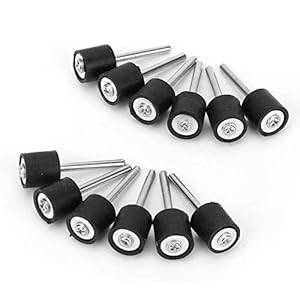 CFTGIW 12PCS Polierschleifgummi Steharm Set