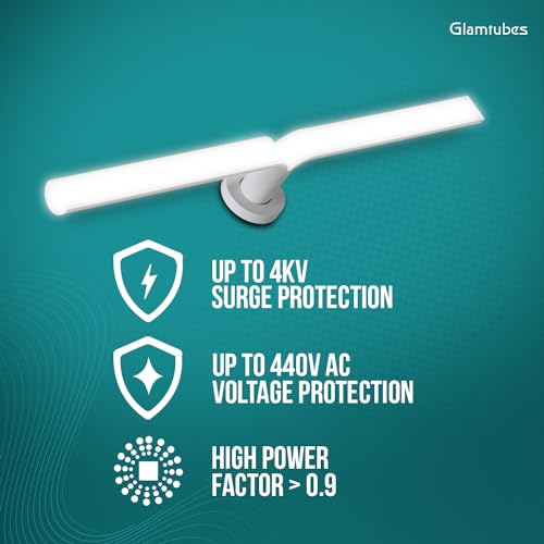 Image of Havells Vanessa Glamtube 20W- 3000K Warm White Tubelight with Modern Design and Eye Soft Technology (Pack of 4)