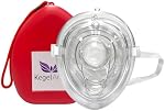 CPR MASK Avec Red Hard Case pour la formation de premiers soins CPR Classe et premiers soins d'urgence, paquet de 1