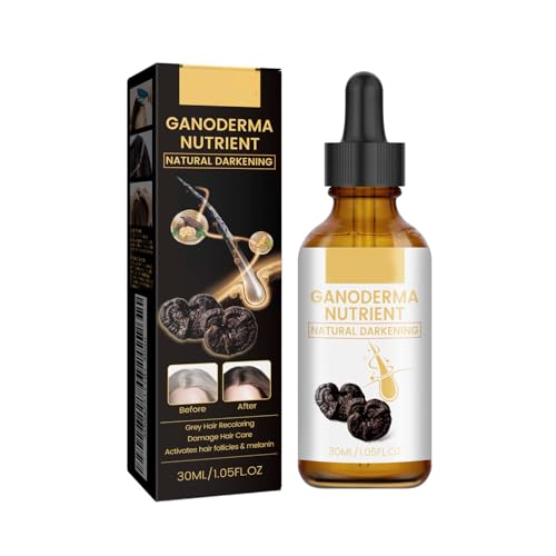 Suero Oscurecedor De Cabello,Sérum Para Crecimiento del Cabello,Acelerador Crecimiento Pelo,Suero Para el Pelo,Nutrir el Cabellos y la Piel, Hair,Promueve un Cabellos Más Grueso