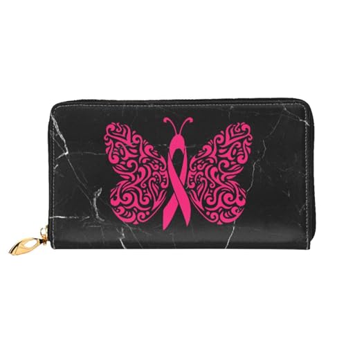 Butterfly Lung Cancer Wallet Card Bag2