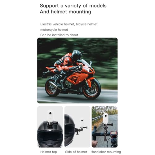 Fixation caméra de trail pour vlogging et streaming en mouvement