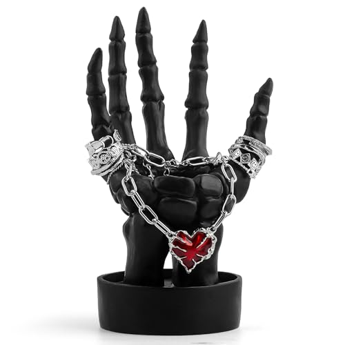 Skeleton Hand Ring Holder