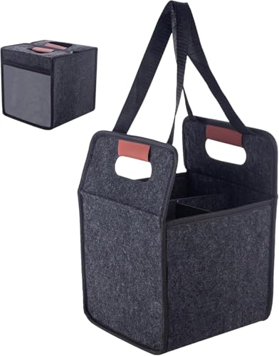 Generic Drink Carrier with Handle, 6 Cup Insulated Drink Caddy,