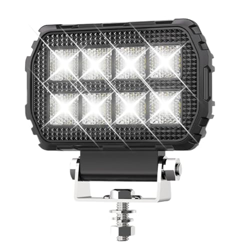 Lumière de travail carrée pour remplacer un éclairage de quad insuffisant