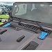 RT-TCZ Hood Hinge Cover Exterior Decoration Kits Accessories for Jeep Wrangler JL JLU and Gladiator JT 2018-2023,Light blue