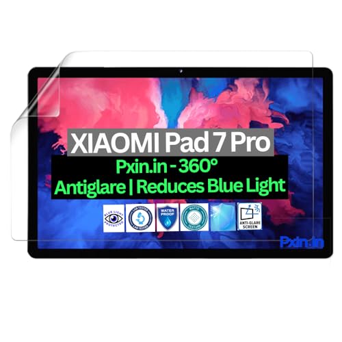 Image of Pxin Tablet Anti Bluelight and Anti Glare Screen Guard compatible with XIAOMI Pad 7 Pro | BLUVLightblock Tech | Scratch Proof | Prevents bluelight | Eye Protection | No Dry Eyes