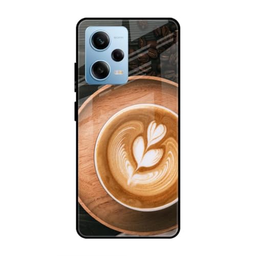 Image of SmashItUp Coffee | Tea Designer Printed TPU Metal Case Mobile Back Cover for Redmi Note 12 Pro 5G