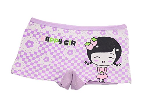 Little Girls Toddler Kids Happy Giril Boyshort Hipster Panties Underwear 4Pcs2