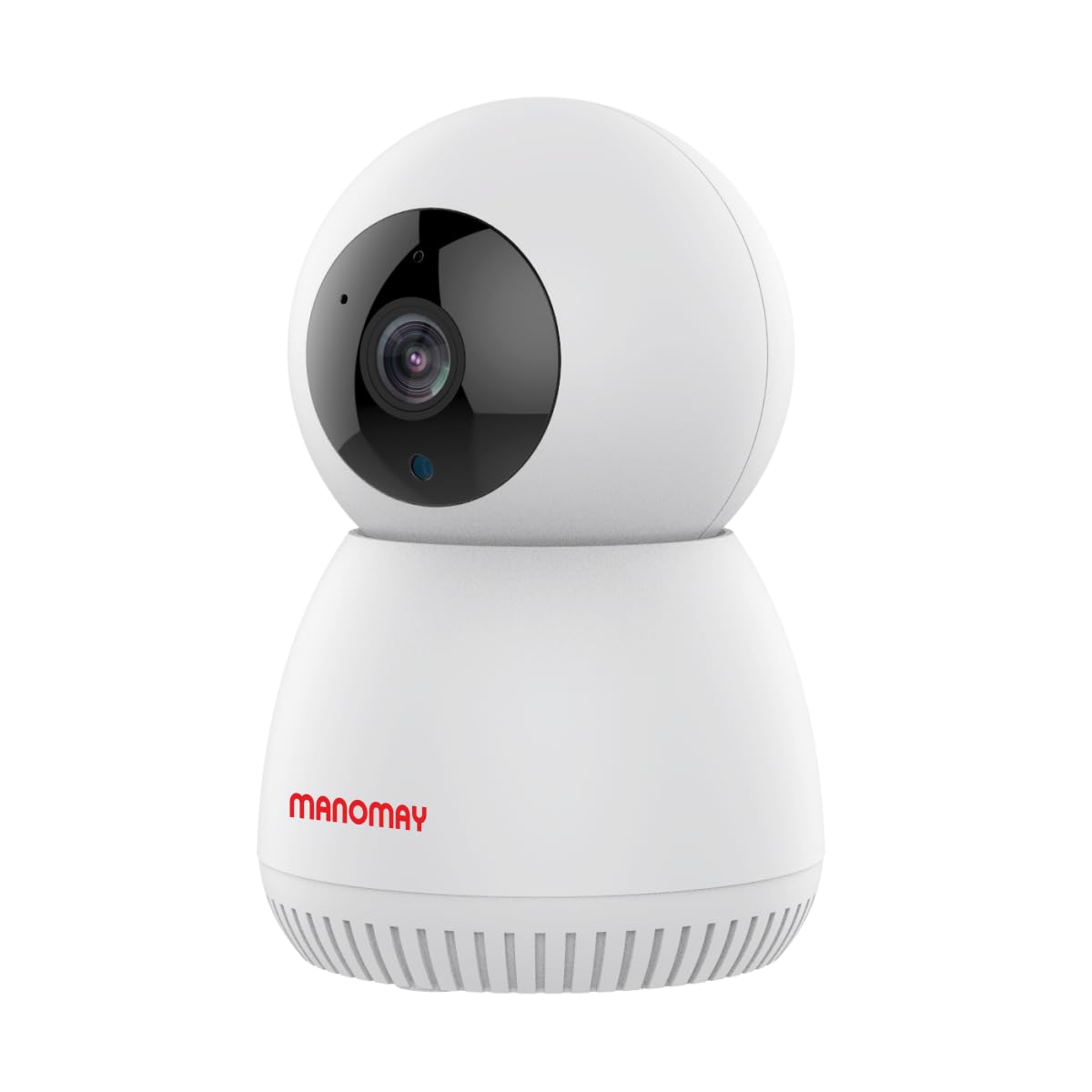 MANOMAY 3MP Smart CCTV Wi-fi Home Security Camera with Pan Tilt 360° View, 2 Way Talk, Cloud Monitor, Motion Detect, Supports SD Card Up to 256 GB, Night Vision, Alexa (3MP Protect Bot)