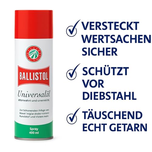 Mini Coffre Sécurisé Weedness Ballistol Cachette d'Argent Discrète - 5