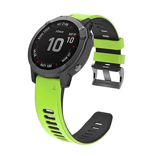 Bracelet silicone Garmin Fenix 7X 6X Pro 5X 26mm 22mm Quick Release - 4