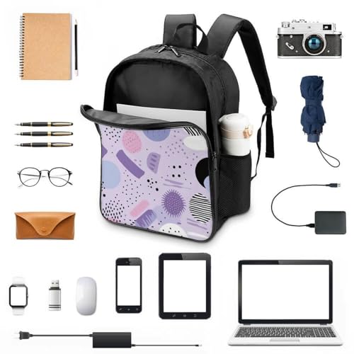 Mochila 3D pequeña para niñas con relieve y sujeción pectoral de preescolar 4